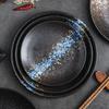 Ceramic Dinner Plates Creative Japanese Style Glaze Round Steak Salad Fruit Dessert Food Plate Kitchen Tableware Gift