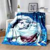 3D Inuyasha Cartoon Printed blankets Picnic blanket Warm Flannel blankets Home bed linings blankets for beds Birthday Gift