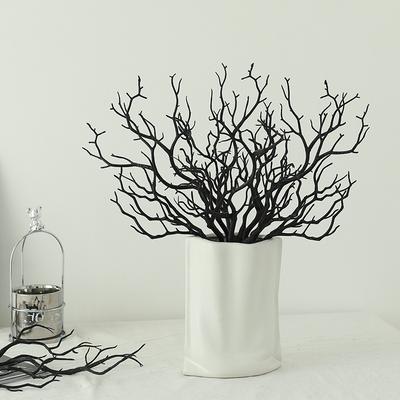 10pcs Artificial Faux Soft Bendable Coral Branches Simulation Dead Tree Branches Floral Arrangement Handcraft AccessoryHalloween
