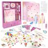 Girls DIY Journal Set - DIY Journal Set For Teen Girls, Stationery Set, Scrapbook And Journal Supplies Set, Journal Art Craft Set1ML