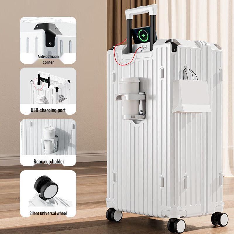 Lishen Multi-functional ABS&PC Travel Suitcase