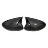 For Renault Megane 4 MK4 2016- Car Rearview Side Mirror Cover Wing Cap Sticker Exterior Door Case Trim Carbon Fiber Auto