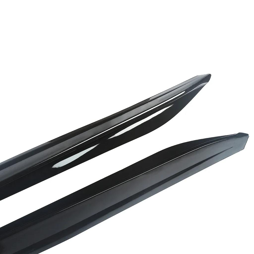 MagicKit Gloss Black Side Extension Skirt For BMW 3 MC15 Series G20 G28 M-Sport Bumper 2019-2020 Auto Modification Part