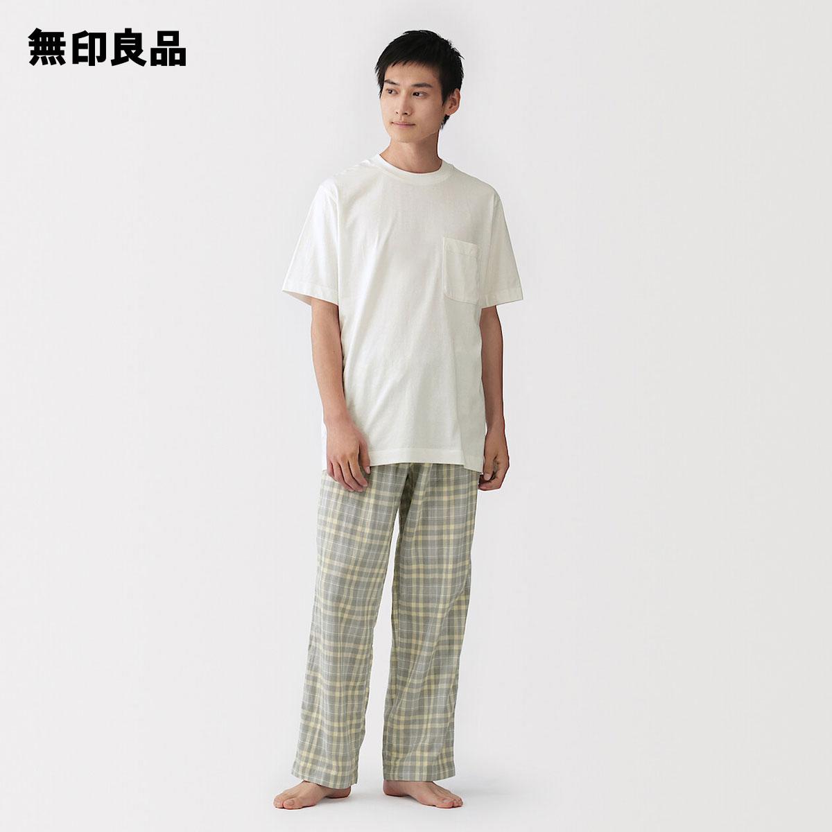 Double Gauze Short Sleeve Loungewear SetMuji Official