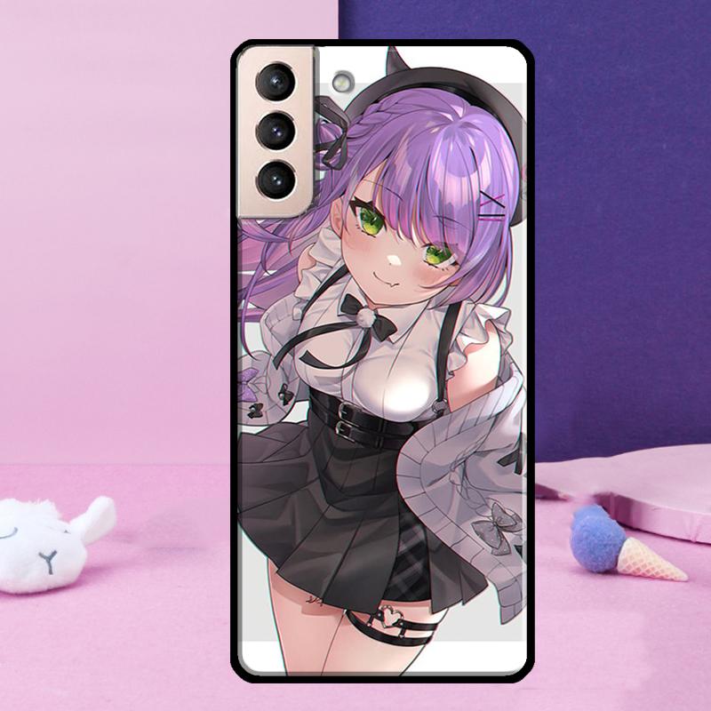 Tokoyami Towa Hololive Phone Case For Samsung Galaxy S25 Ultra S24 Ultra S9 S10 S20 S21 S22 Plus S23 S24 FE Cover