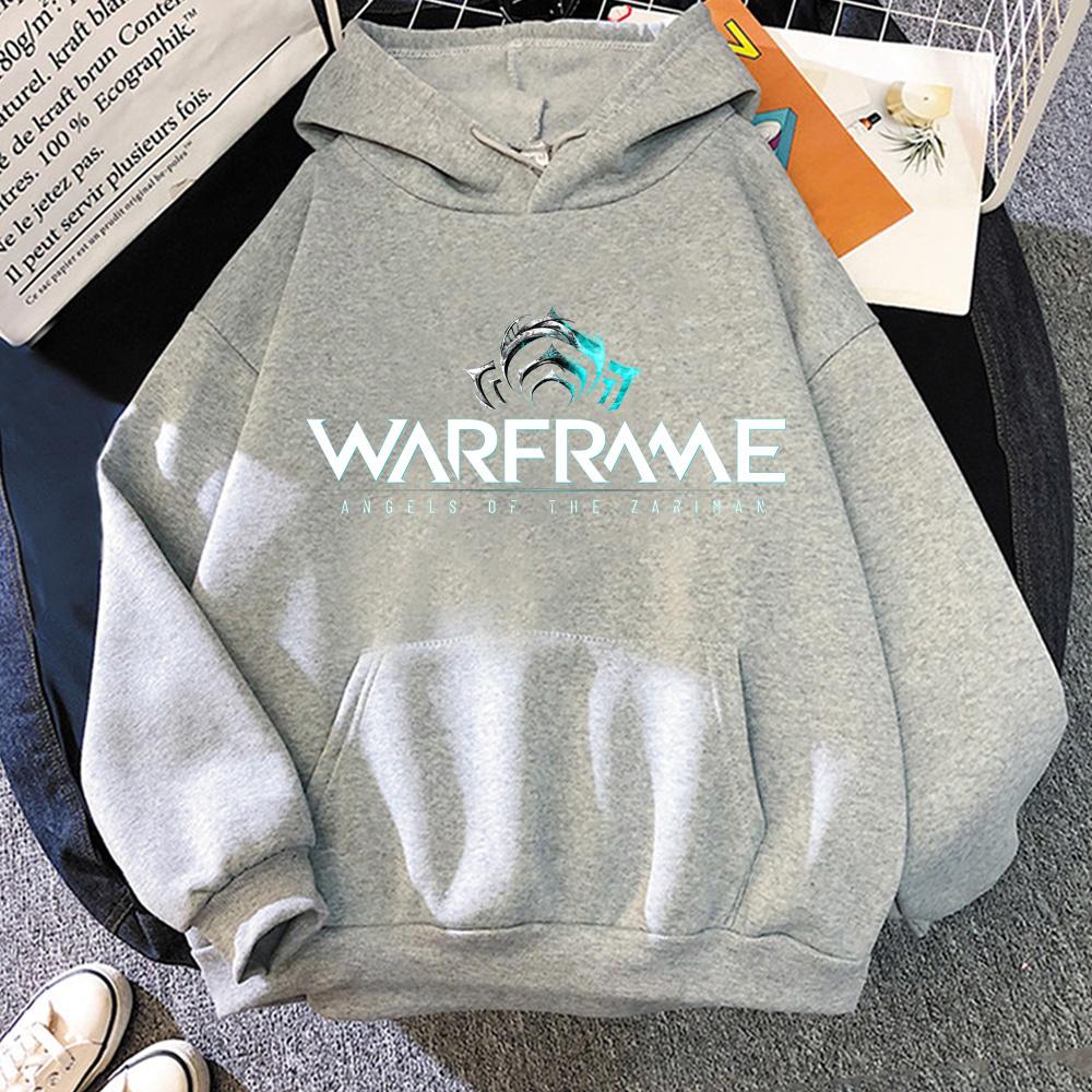 Warframe LOGO Hoodies Comic Game with Hooded Casual Comfortable Clothing Harajuku High Quality Hoodie for Autumn/Winter Hooded