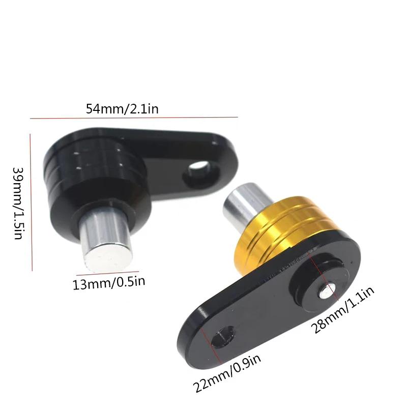 Universal Motorcycle Brake Switch Slope Parking Auxiliary Brake Lever Lock Ramp Parking Aid for Yamaha Xmax Honda PCX Series