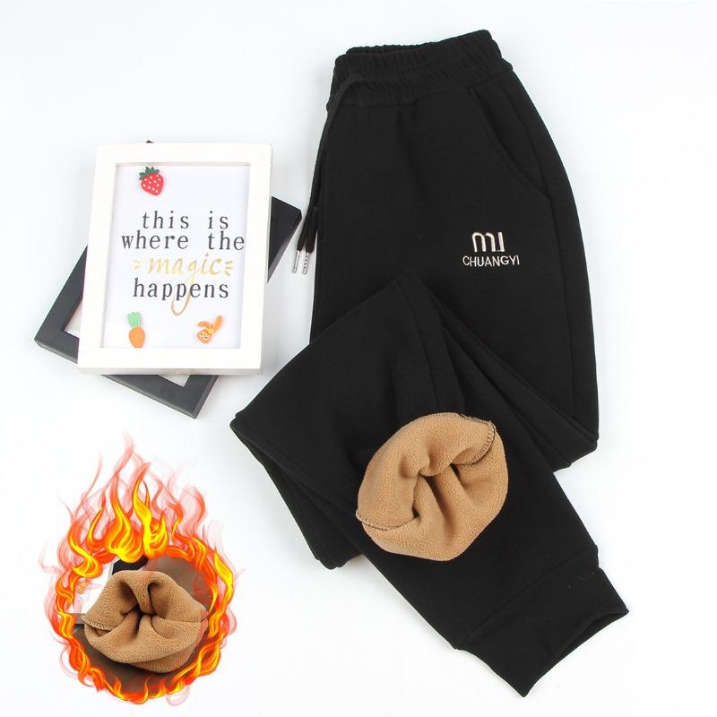 Harlan pants women's radish pants thin pants women's fleece sweatpants autumn and winter women's pants leggings windproof pants