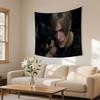 Game RResident Leon Kennedy Evil Tapestry Wall Hanging Tapestry Art Deco Blanket Curtain Hanging Home Bedroom Living Room Decor