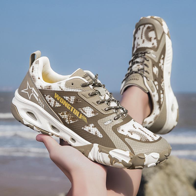 Men'S Hiking Water Shoes Breathable Mesh Sports Single Shoes Summer Outdoor Wear-Resistant Hiking And Hunting Tactical Sports Sh