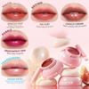 PAGE VINE Lip Gloss with Lip Brush Mirror Finish Waterproof Long Lasting Moisturizing Lip Stain Easy Application Green Square Tube