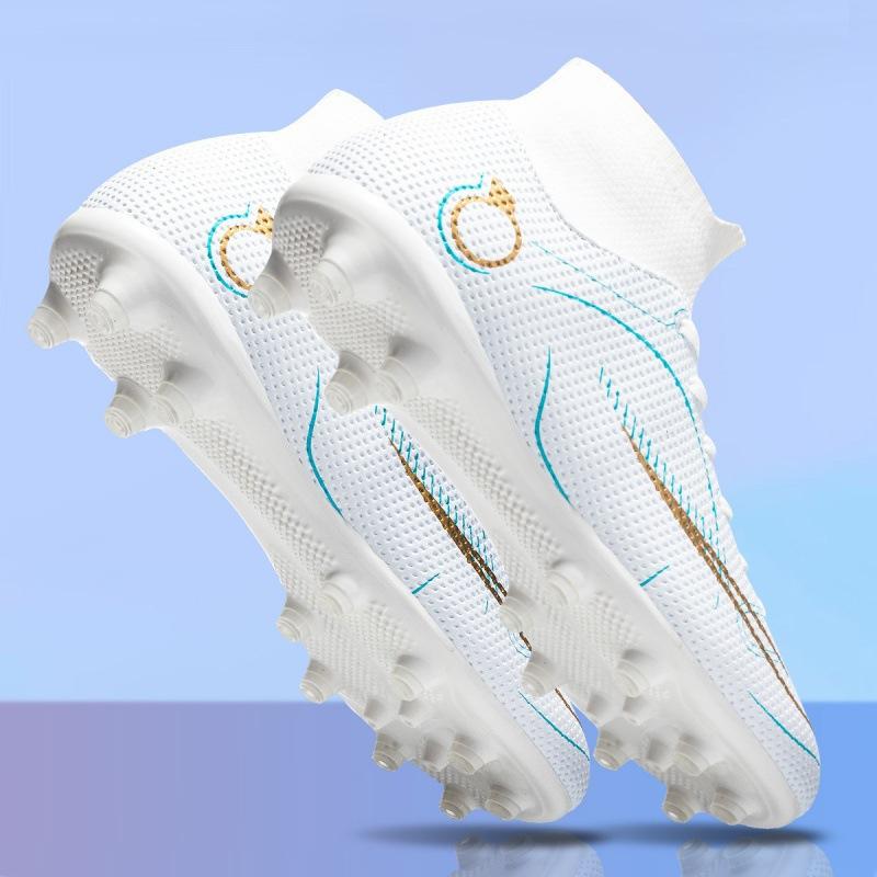 2025 summer European Cup new high-top football shoes youth adult AG long nails TF broken nails training football shoes