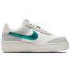 Nike Air Force 1 Shadow Bright Spruce Sneakers Donna Crema Summit-White Grigio-Nebbia DR7856-100