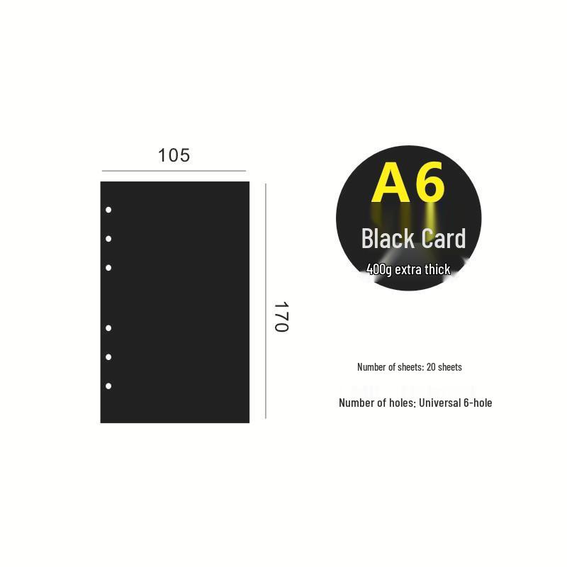 7-inch A6 B5 Loose-leaf Notebook A5 Notepad Replacement Pages