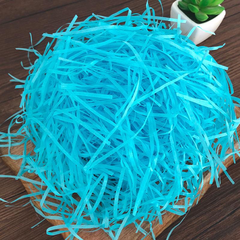 100G-1800G Colorful Crinkle Paper Raffia Shredded Confetti Gift Box Filler Decoration Wedding Party Gift & Basket Packaging