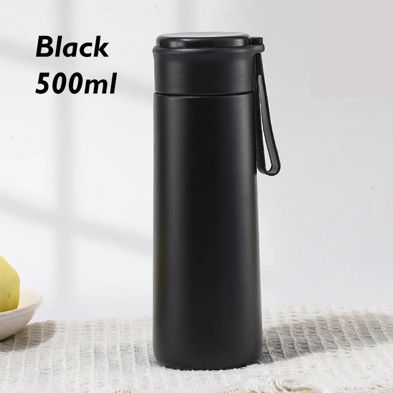 500ml 304 Stainless Steel Vacuum Portable Tumbler  Thermos Insulated Thermal Insulation Colorful Water Cup Outdoor Water Bottle