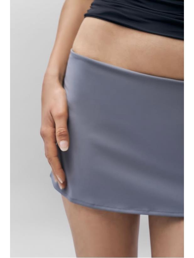 Guizio American Spicy Girl Slim Fit Low-Waist Mini Skirt Small