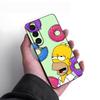 The Simpsons Phone Case For Samsung S26 S25 Plus S20 S20 Plus S22 Ultra S23 FE S21 Plus S21 Ultra Soft Cover