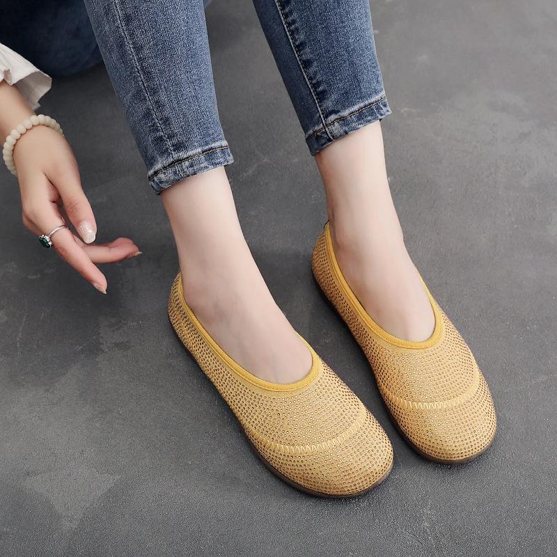 

Summer new soft-soled comfortable Mary Jane shallow mouth shoes versatile gentle wind flat-soled Doudou casual shoes 35