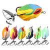 Soft Lure 3.5cm7g Fishing Frog Lure Snakehead Fishing Lure Bait Pike Spoon Wobbler Silicone Fis T7Y4