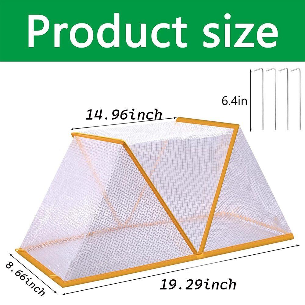 Row Accelerator Greenhouse Accelerator Cover Protect Plants Reusable Plant Protector Foldable Garden Plants Cover