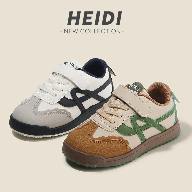 Children's Forrest Gump shoes 2025 spring and autumn boys' sports shoes casual board shoes girls' little white shoes soft-soled baby German train