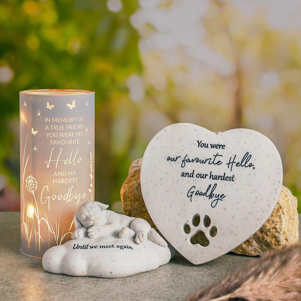 Celebrations Thoughts Of You Pet Memorial Dog Ornament