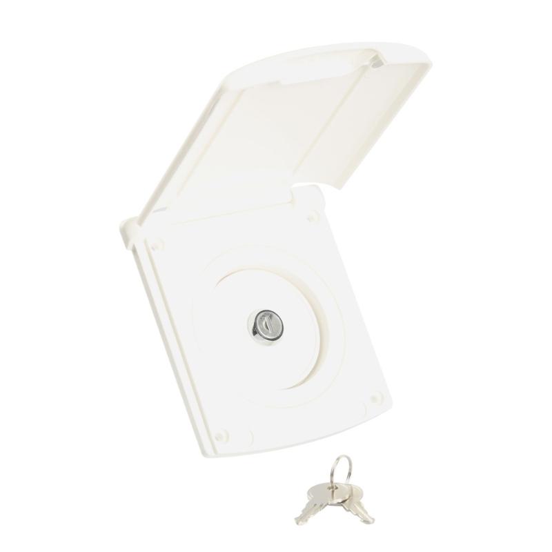 Weather Resistant ABS Travel Trailer Campers Water Filler Lid With Quick Connect Interface And UV Resistant Construction