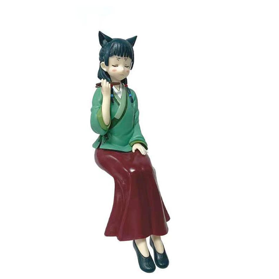 Anime The Apothecary Diaries Figure Maomao Noodle Stopper Figure Cute Cat Ear Ver. PVC Collection Model Doll Toys for Kids Gifts