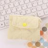 Candy Color Small Lipstick Bag Jewelry Packing Bag Sanitary Napkin Storage Bag  Female/Girls