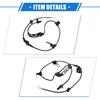 ABS Wheel Speed Sensor Compatible for Hyundai Tucson 2010-2015 2.0L 2.4L 2WD, Custom Plastic Black Rear Right Passenger Side No.95681-2S300