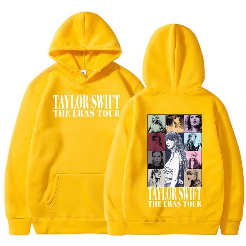 Autumn and Winter New American High Street Taylor Couple with the Same Spoof Character Letter Graffiti Hooded Sweater