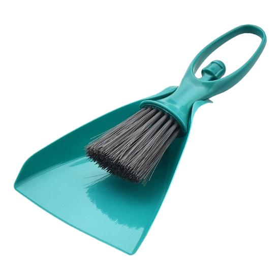 Σετ Βούρτσες Καθαρισμού 2 Τεμαχίων/Σετ Τρίχες Υψηλής Πυκνότητας Σκουπάκι Συμπαγές Μέγεθος Ελαφρύ Σκουπάκι με Φτυαράκι Φορητό Κιτ Καθαρισμού