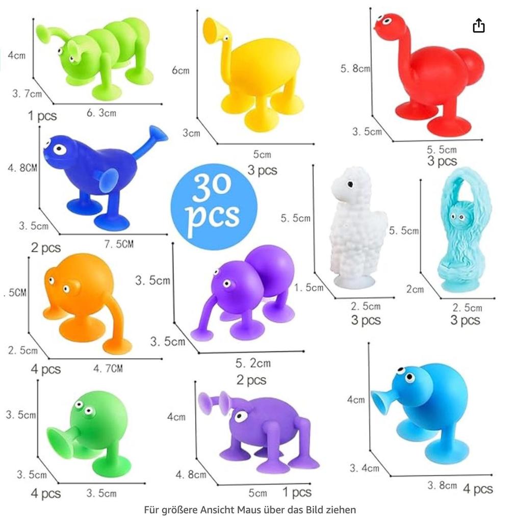 Popular Animal Suction Cup Plush Bath Toy – Educational Children's Play Toy