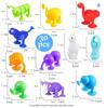 Popular Animal Suction Cup Plush Bath Toy – Educational Children's Play Toy