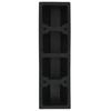 Butoir de stationnement - vidaXL - 2 pcs - Caoutchouc - Jaune et noir - 49 x 15 x 9 cm