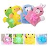 4 Pcs Baby Bath Gloves Cartoon Exfoliating Gloves Baby Kids Shower Gloves Scrubbing Gloves Bath
