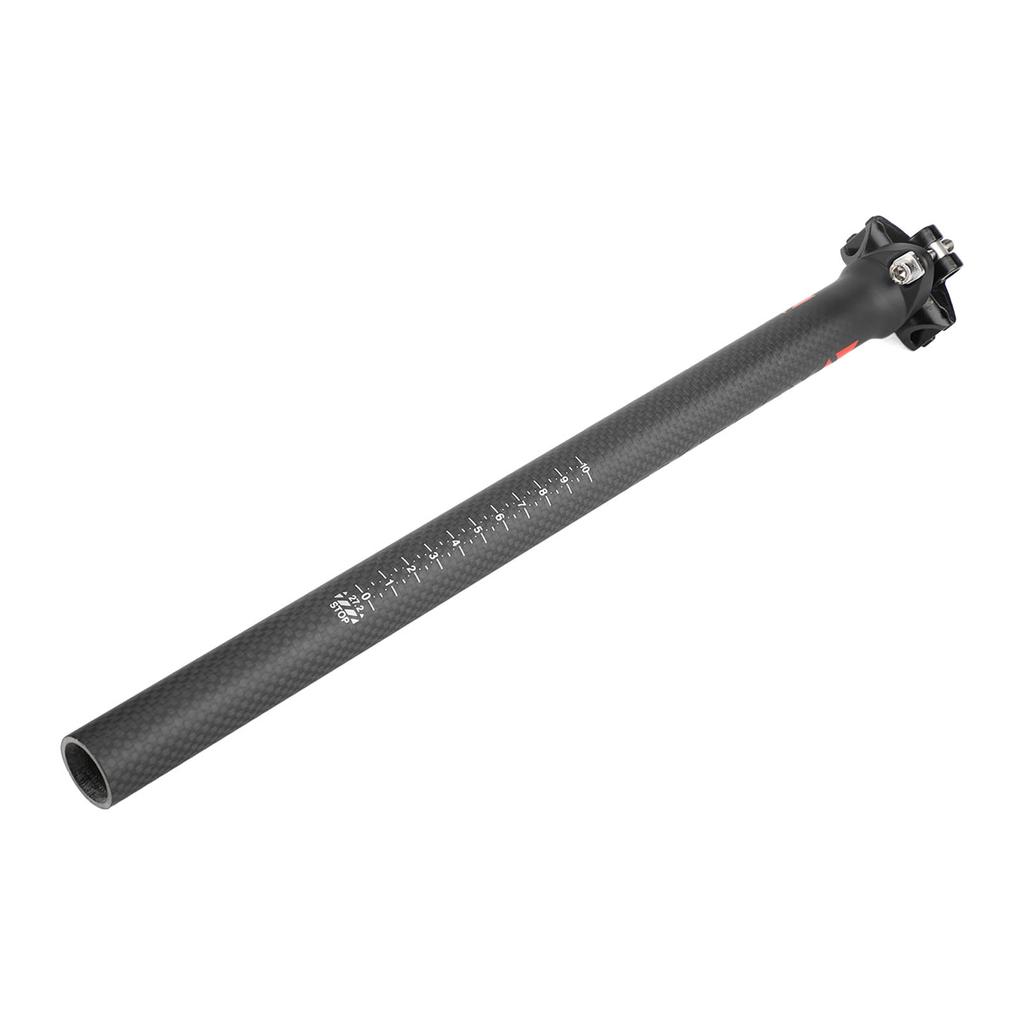 Sedlovka na kolo Sedlovka Sloupek Karbonové vlákno Průměr 27,2 mm Délka 400 mm pro výměnu