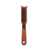 Portable Folding Boar Bristle Hair Comb for Ladies' Curly Hair Styling