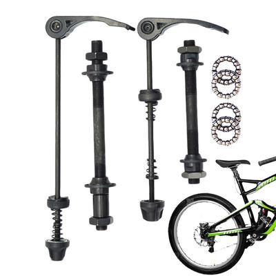 1 Jeu d'axes de VTT Avant Arrière Libération Rapide Outils Avec Roulements de Moyeu 25mm 1/4 Pour 6 7 8 Vitesses Pièces de Vélo Universelles