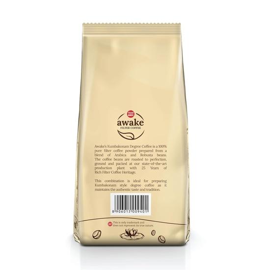 PROASPĂT & SINCER Cafea Awake Kumbakonam Degree | Cafea Măcinată Pură| Cafea Filtru Sud Indiană | Pachet 250g
