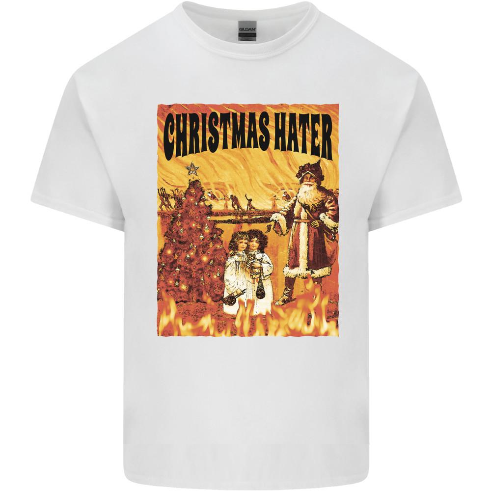 Christmas Hater Bah Humbug Mens Light Cotton T-Shirt Unisex T-Shirt S