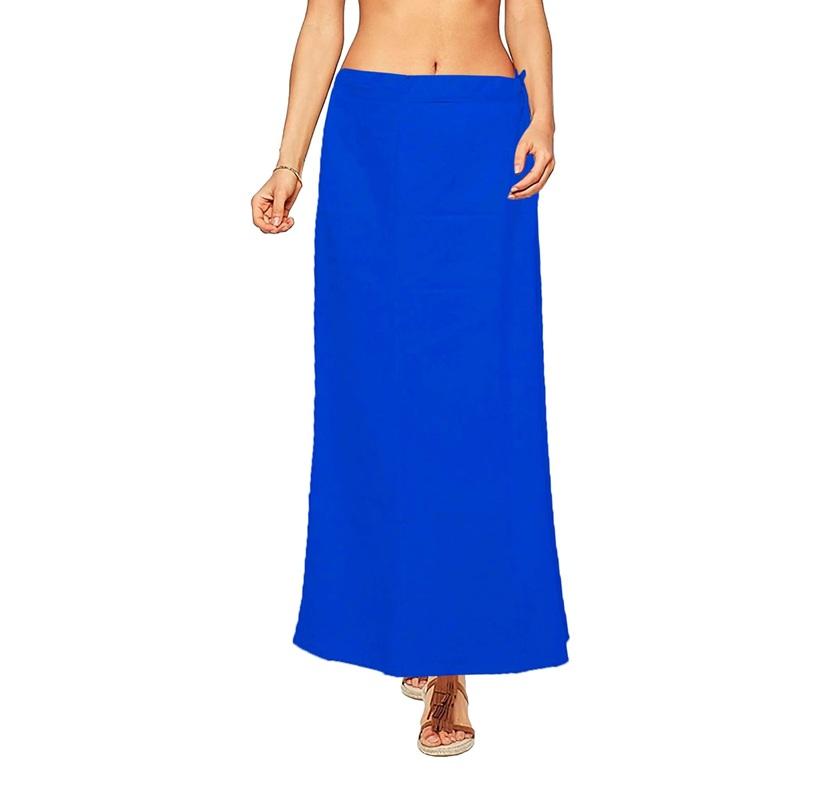 TreegoArt Fashion Fashion Women's Cotton Petticoat Saree Underskirt Sari Underwear Free Size Adjustable
