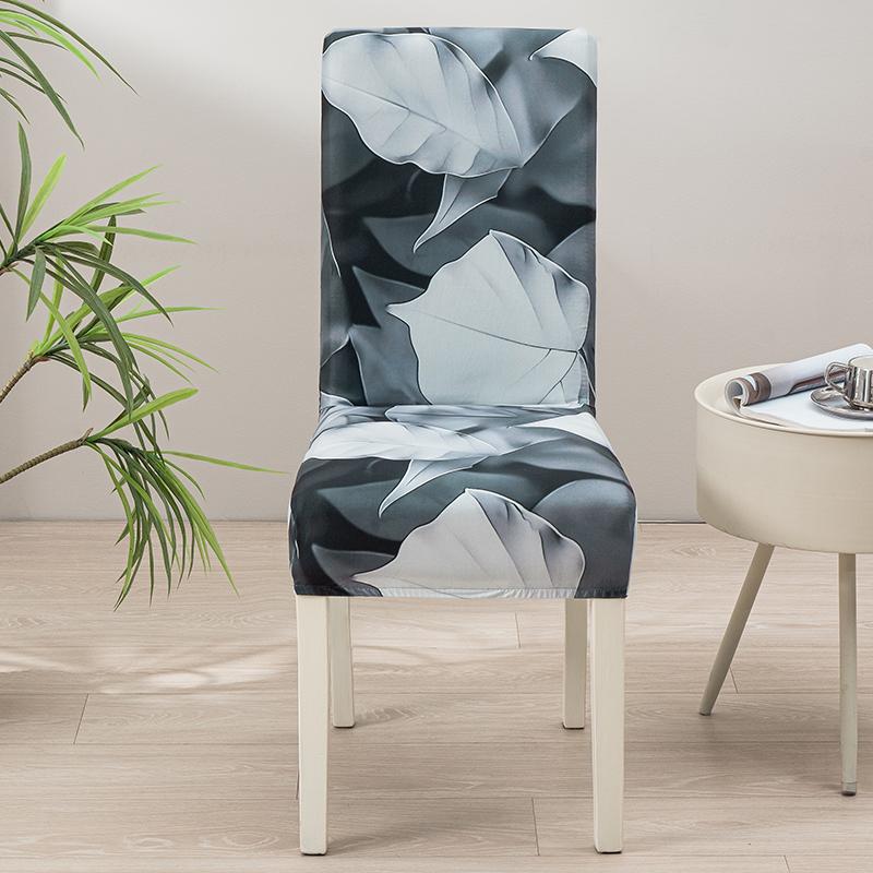 Stretch Dining Chair Cover Anti-Dirty Chair Seat Cover For Living Room,Wedding,Kitchen El,Ceremony,Banquet,Office Removable