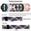 Cinturino Magnetico in Nylon 20mm 22mm Per Garmin Forerunner 570 265 55 255 Active 6 5/Vivomove Trend/Vivoactive 6 5/Venu 3/2 Braccialetto