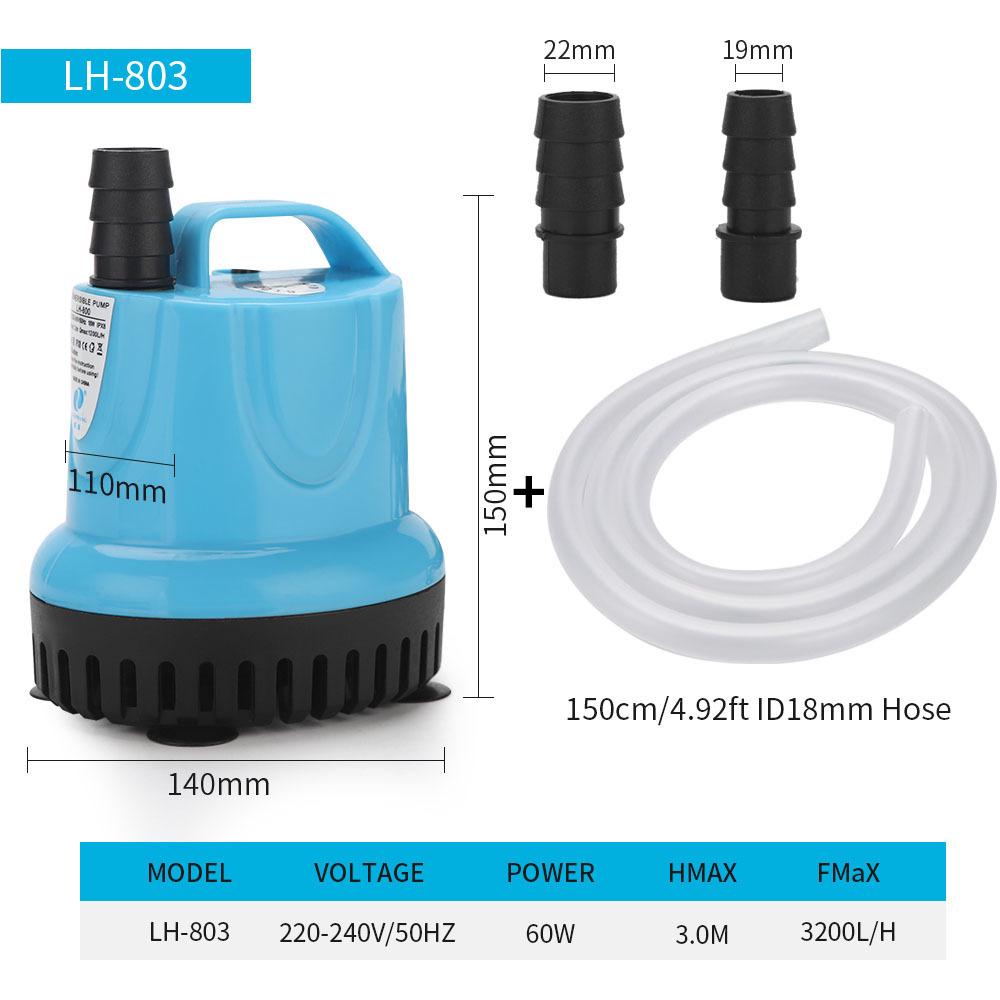 Cross-Border Bottom Suction Aquarium Pump: Submersible Pump for Fish Tank Circulation, Filtration, and Water Changes