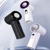 Handheld Digital Screen Fan Electric Fan Adjustable USB Rechargeable Cooling Fan for Office Home and Outdoor Use