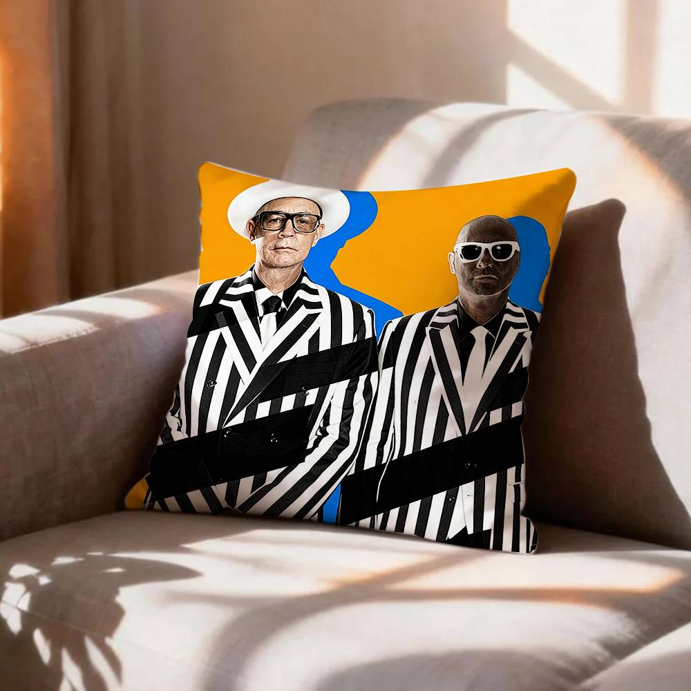 COOL Band PPet Shop Boys Nonetheless Pillow Case Pattern Printed Pillowcase For Living Room Sofa Cushion Cover