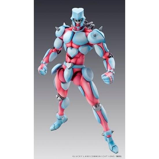 Medicos Entertainment Super Action Statue JoJos Bizarre Adventure Part 4 Crazy Diamond Approximately 160mm PVC ABS Nylon Painted Figure