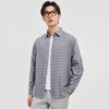 Septwolves Men's Plaid Casual Long-Sleeve Shirt